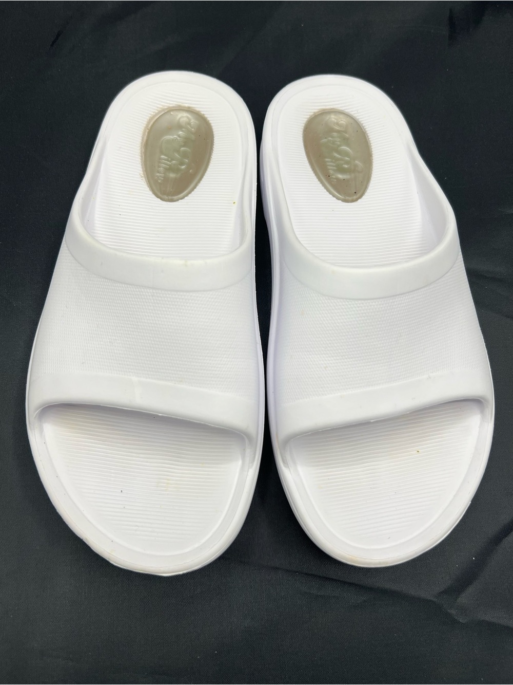 Big Dogs White Women's Slide Sandals